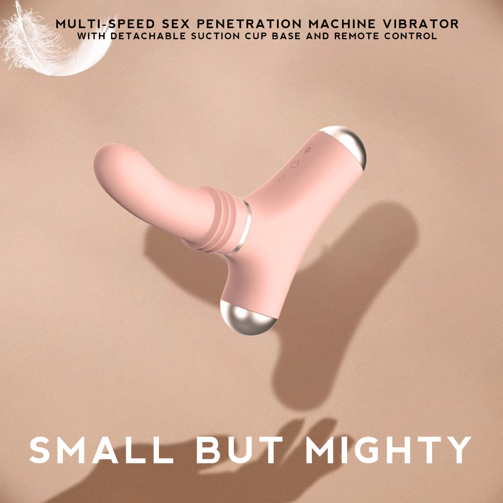 Multi-Speed Sex Penetration Machine Compact Vibrator with Detachable Suction Cup Base