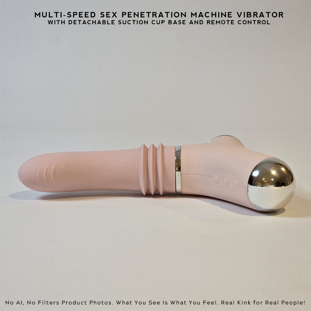 Multi-Speed Sex Penetration Machine Compact Vibrator with Detachable Suction Cup Base