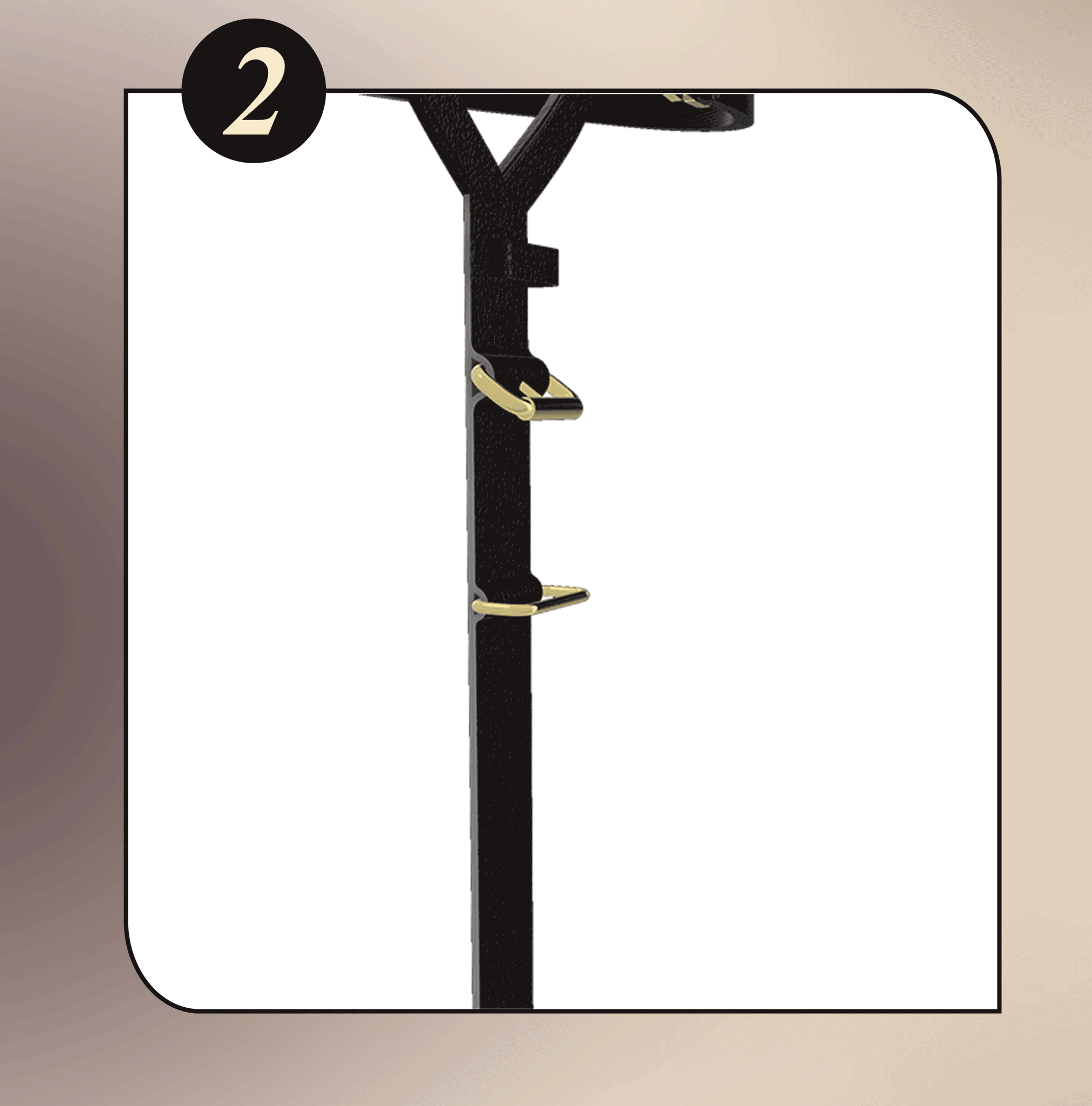 Takate Kote Bondage Harness with Thorn Love Heart