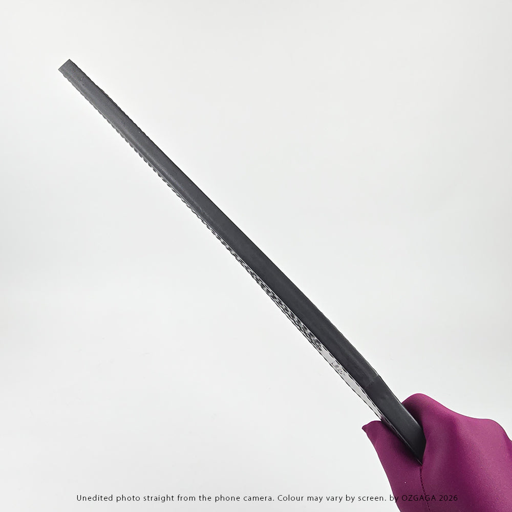 3-tail leather tawse handcrafted from three layers of Italian cowhide