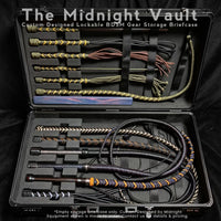 [Pre-Order] The Midnight Vault Custom-Designed Lockable BDSM Gear Storage Briefcase