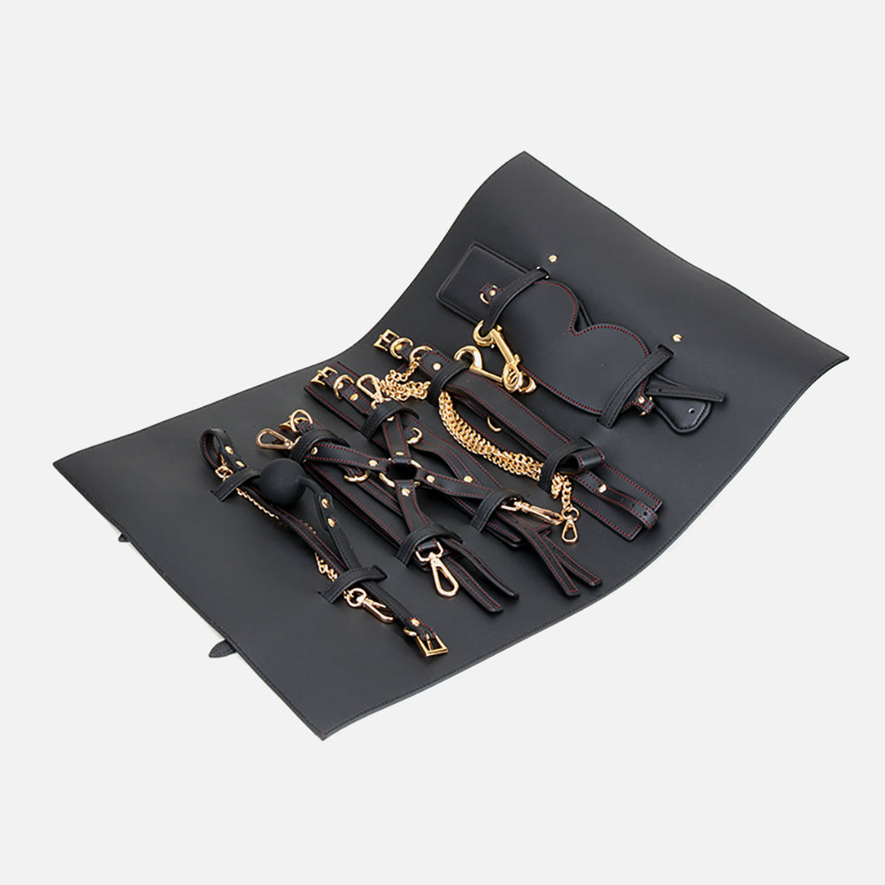 The Roll Up BDSM Tool Bag Set (12 Pieces)