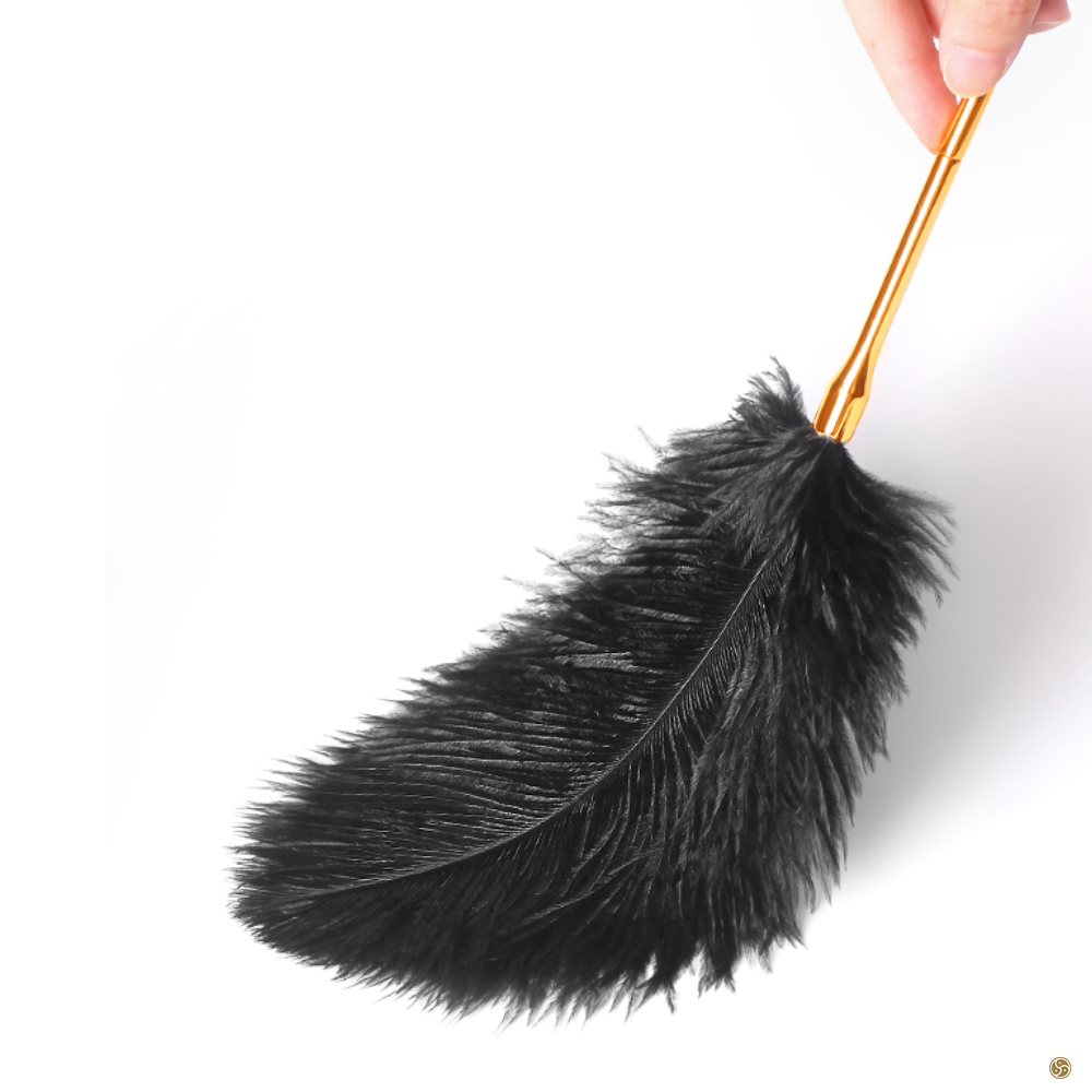 MissFun Luxury Ostrich Feather Tickler