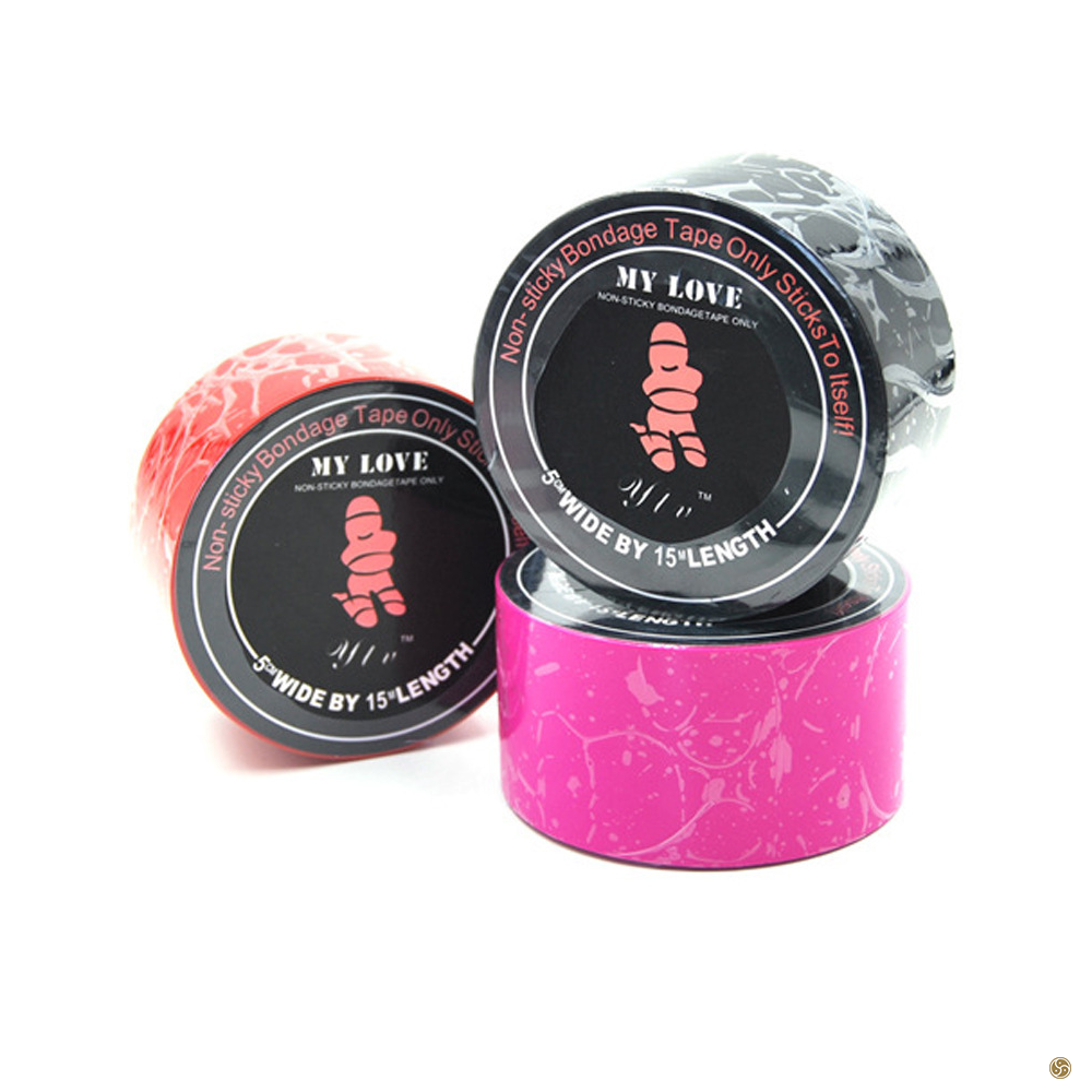 MyLove Non Sticky Static PVC Bondage Tape 15m OZGAGA mylove-non-sticky-static-pvc-bondage-tape-15m-ozgaga