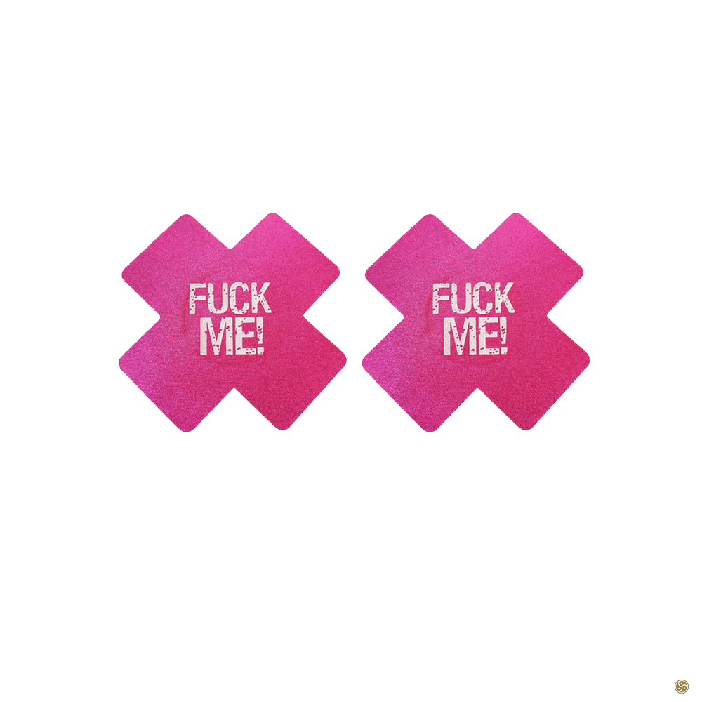 F*ck Me Pasties Adhesive Nipple Stickers